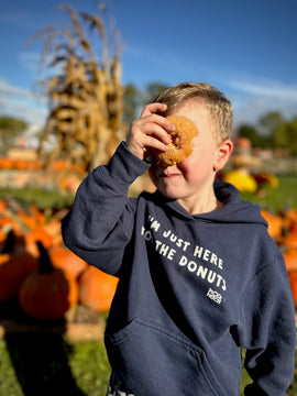 Kids Here for the Donuts Hoodie