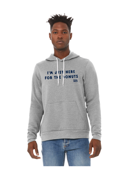 I'm just here for the Donuts Adult Hoodie